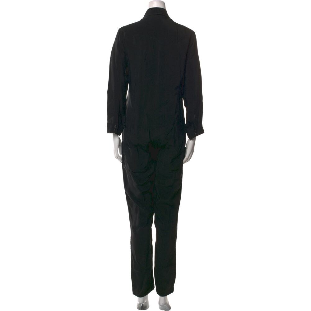 Madewell Black Long Sleeve Straight Legs Jumpsuit Size L - Picture 6 of 8